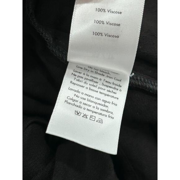 NWT Rachel Parcell Womens Black Wash Crepe Open Back Smocked Mini Dress Size XS - Picture 8 of 11